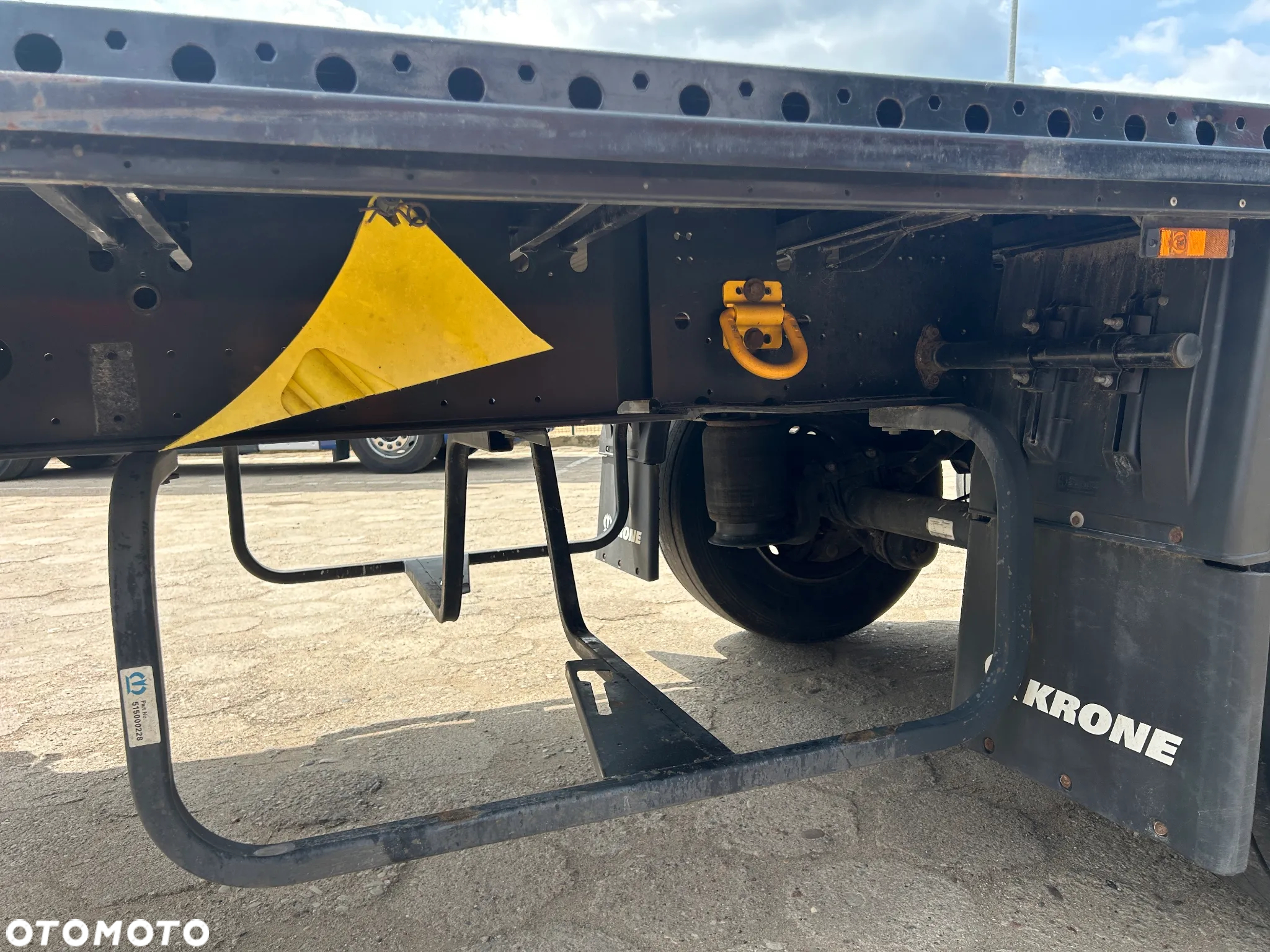 Krone SD FIRANKA / PLATFORMA / USZKODZONA ZABUDOWA / 2019 ROK !! - 39