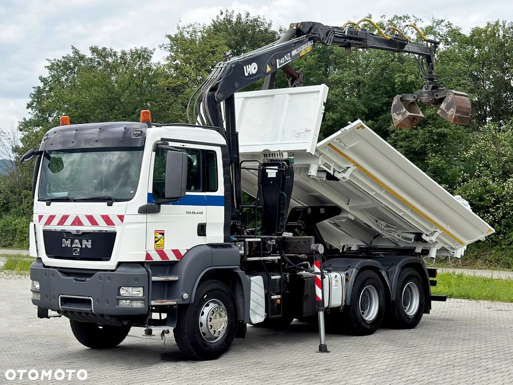 MAN TGS 26.440 * WYWROTKA 5,20 m + BORDMATIC + LHO L140 NZ * 6x4 * STAN BDB - 3