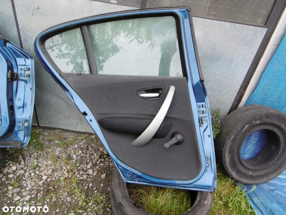 DRZWI LEWY TYŁ TYLNE KOMPLETNE SYDNEY BLAU SYDNEYBLAU A19 A19/5 BMW E87 - 9