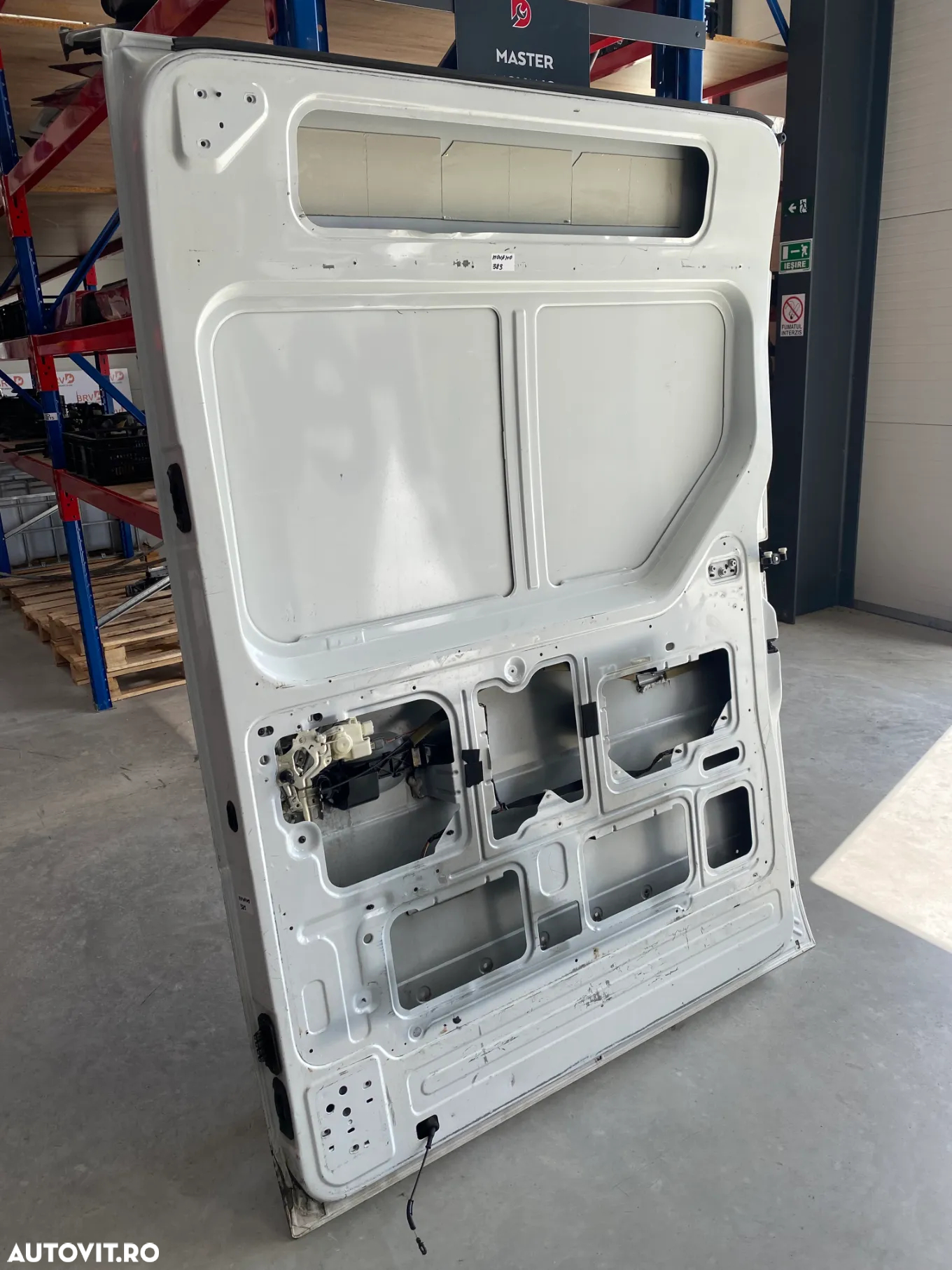 Usa culisanta model inaltat cu tabla pentru Renault Master  / Opel Movano Euro 5 (2010-2016) an - 5