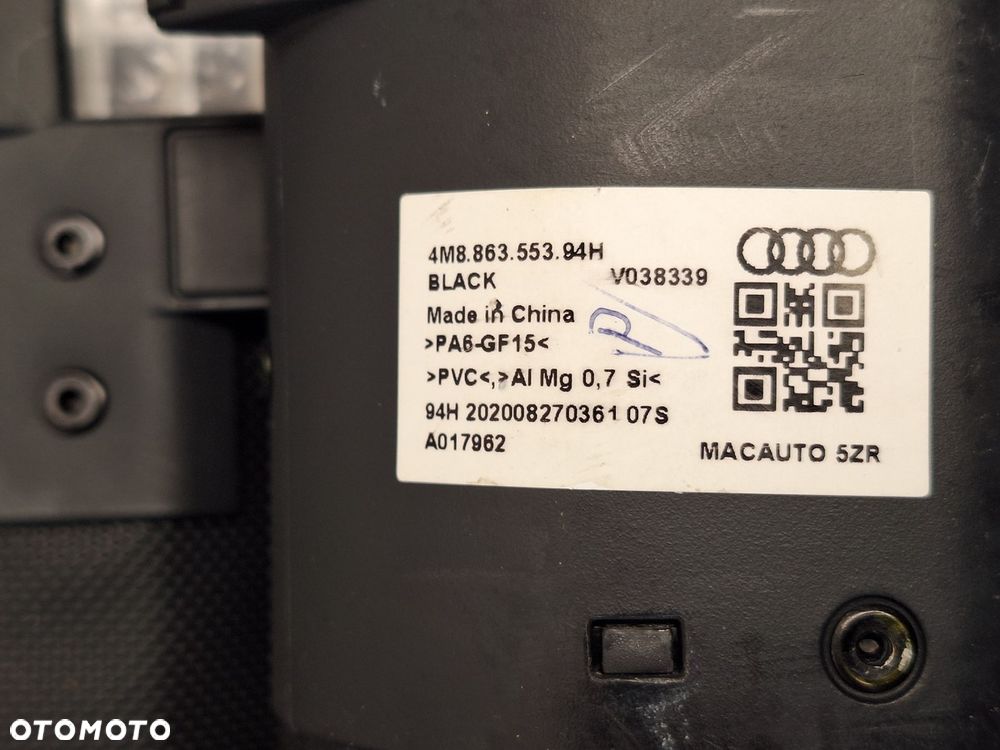 roleta bagaznika  audi q8 sq8 4m8  4m8863553  2018- orginal - 6