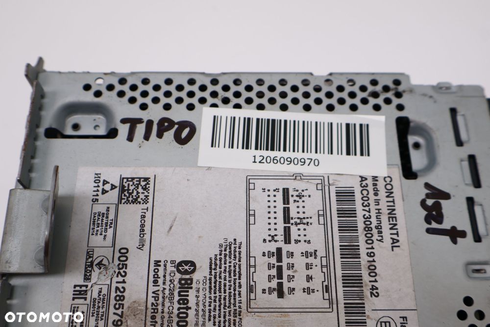 FIAT TIPO II RADIO '00521285790 - 7