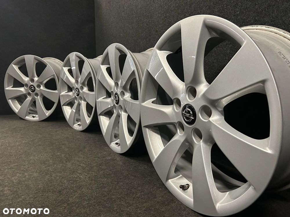 Alufelgi Opel Astra J, Mokka, Insignia B 18 cali 5x115 4szt. Ładne z czujnikami! - 2