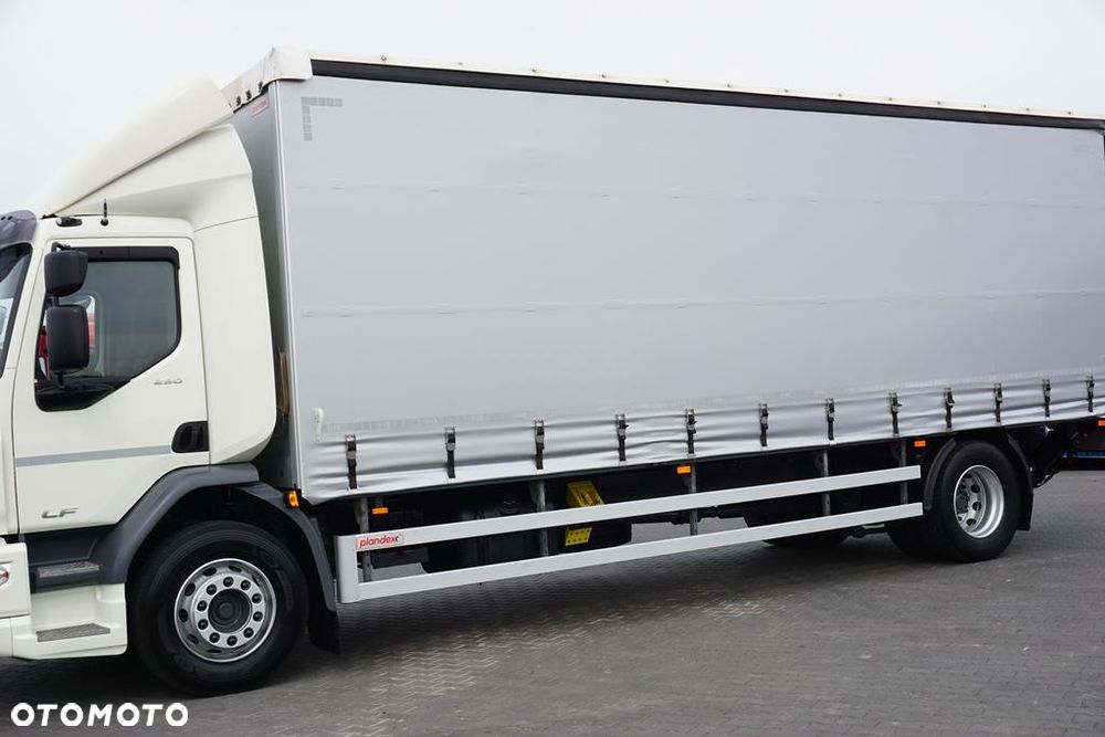 DAF / LF / 290 / E 6 / FIRANKA + WINDA / ŁAD. 9 970 KG / 19 PALET - 15