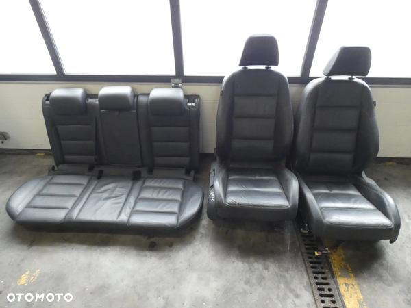 VW GOLF VI 6 HATCHBACK HB GRZANE FOTELE PRZÓD KANAPA TYŁ CZARNA SKÓRA GT GORLICE