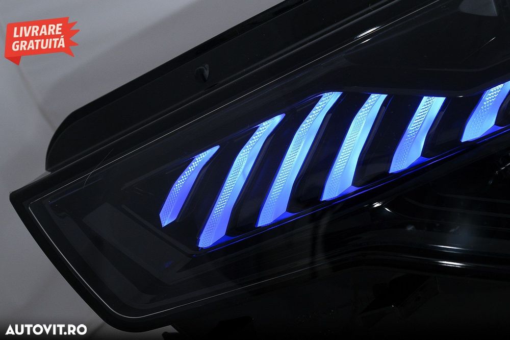 Faruri LED Audi A6 4G C7 (2011-2014) Facelift Design conversie de la Xenon la LED- livrare gratuita - 10
