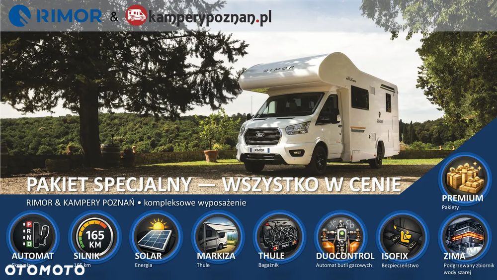 Rimor KILIG 5 | MODEL 2027 | 100% doposażony fabrycznie | Automat 165 KM, 6 osobowy - 7