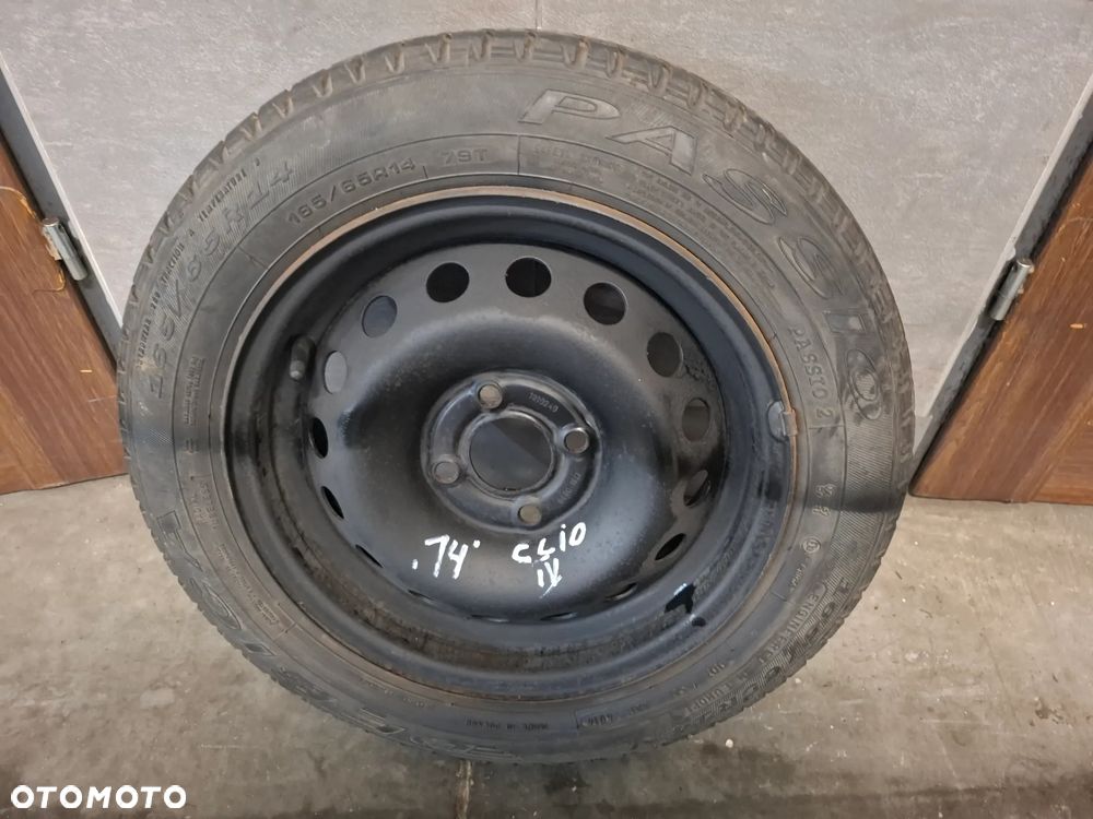 Koło zapasowe Renault Clio IV 2019 rok lift 165/65 R14 - 1