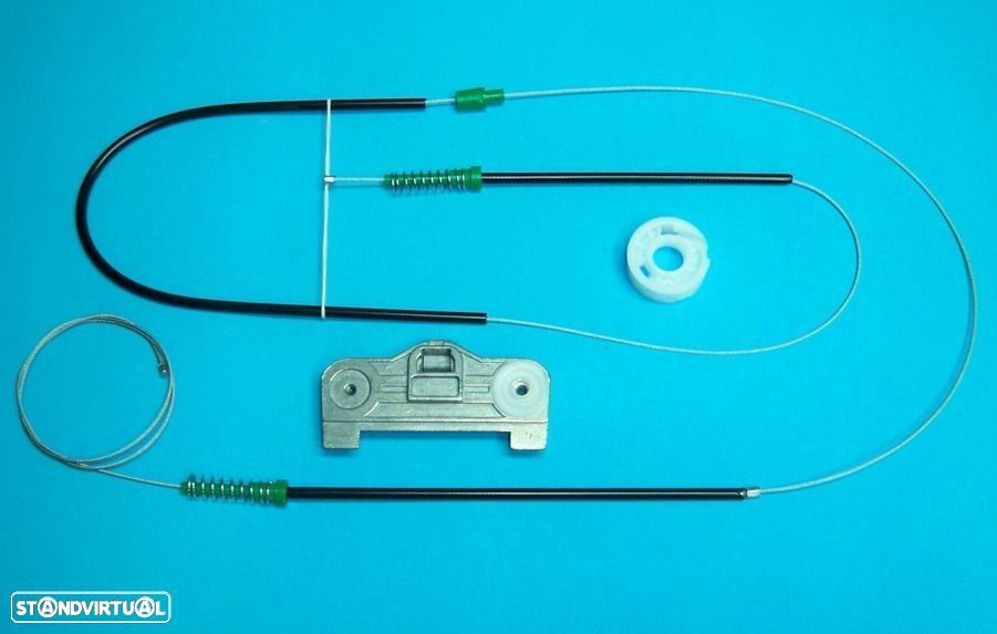 Kit reparação elevador dos vidros Bmw E39 trás - 1