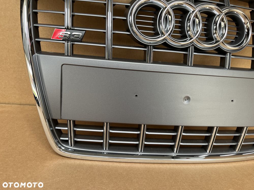 GRILL AUDI S3 II LIFT 2006-2008 ATRAPA ZDERZAKA NOWY ORYGINAŁ 8P0853651A - 3