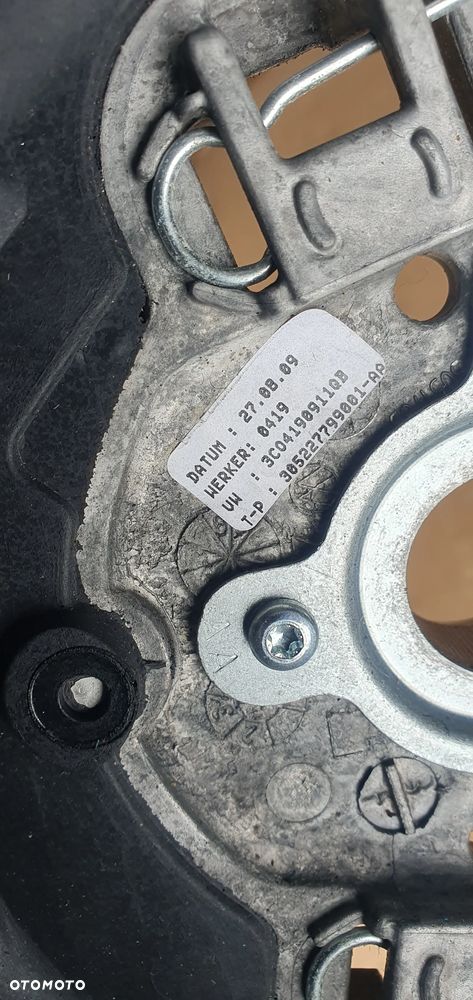 Kierownica czteroramienna VW Passat B6 3C04190911QB - 10