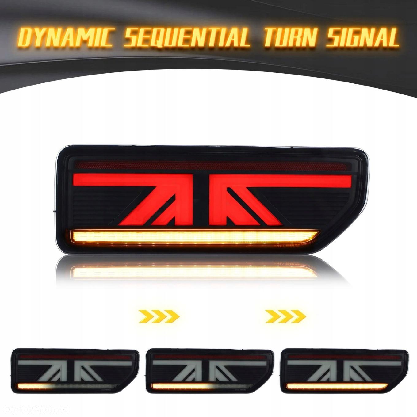 Lampy tyl ne kpl Vland Full Led Neon Tuning Suzuki Jimny II 2 2018-2025 - 9