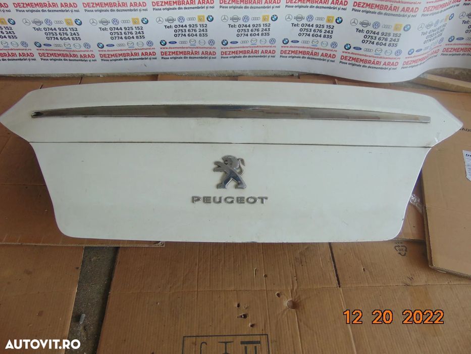 Usa portbagaj haion Peugeot 508 an 2010-2018 dezmembrez - 1