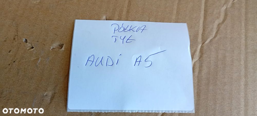 Półka tylna bagażnika Audi A5 8T Coupe Lift 8T0863411AR - 12