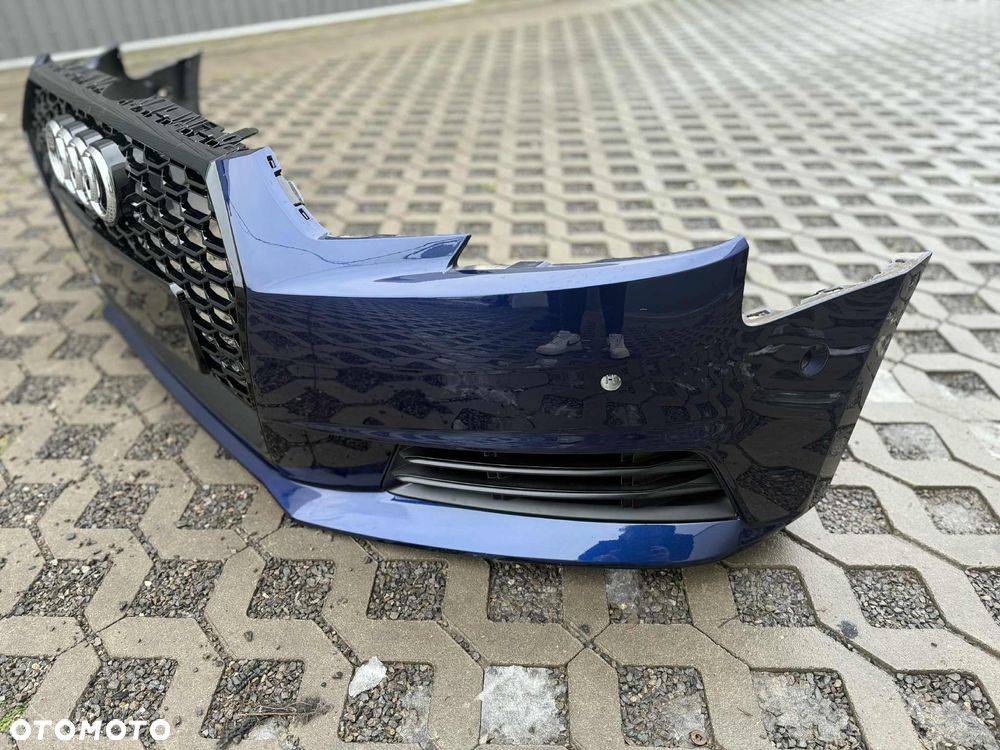 Audi A4 B9 Zderzak Przód Przedni Kompletny 6xPDC LX5H 15-19 - 12