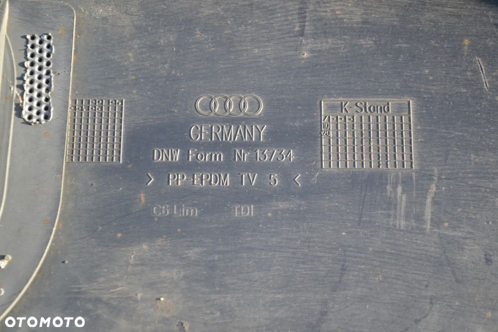 AUDI A6 C6 SEDAN DYFUZOR DOKŁADKA ZDERZAKA TYŁ TYLNA - 4