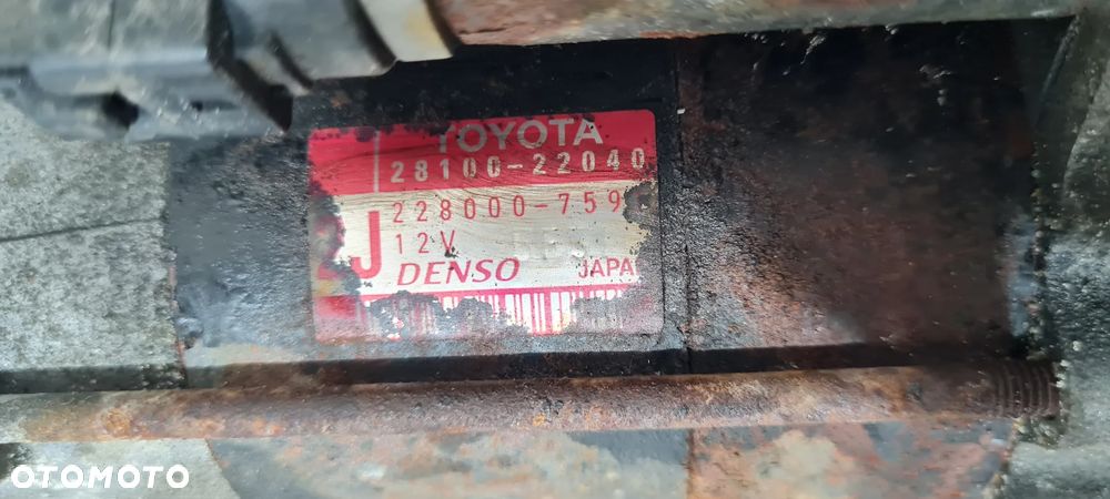 Toyota Rav4 II 1.8 VVT-i Rozrusznik - 4