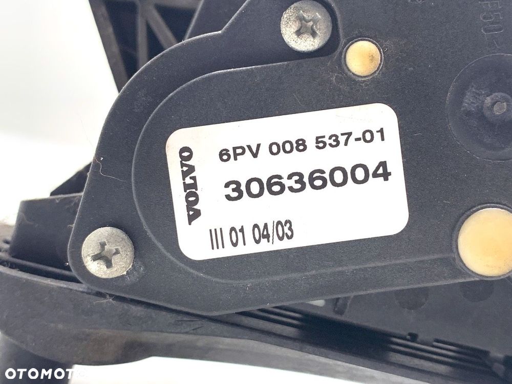 POTENCJOMETR GAZU  VOLVO V70 I (875, 876) 1995 - 2000 2.4 121 kW [165 KM] benzyna 2000 - 2003 - 5