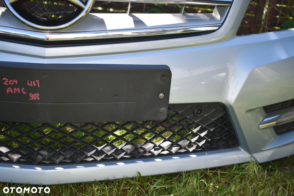 MERCEDES W204 LIFT AMG ZDERZAK PRZEDNI PRZÓD 6x PDC ORG 988 - 7