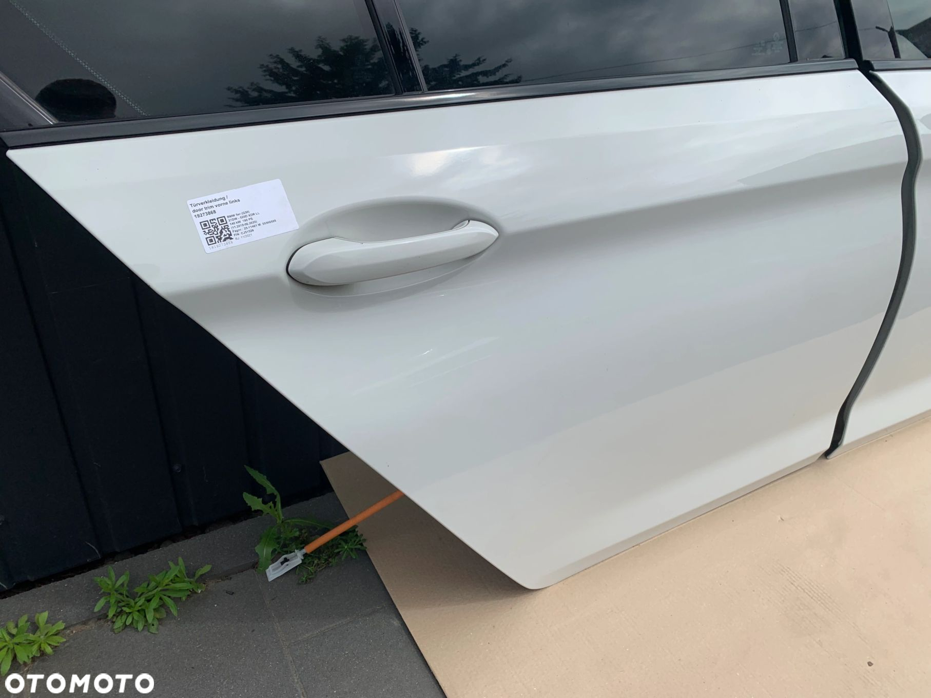DRZWI PRAWA STRONA PRZÓD TYŁ BMW 5 G30 G31 A300 ALPINWEISS - 8