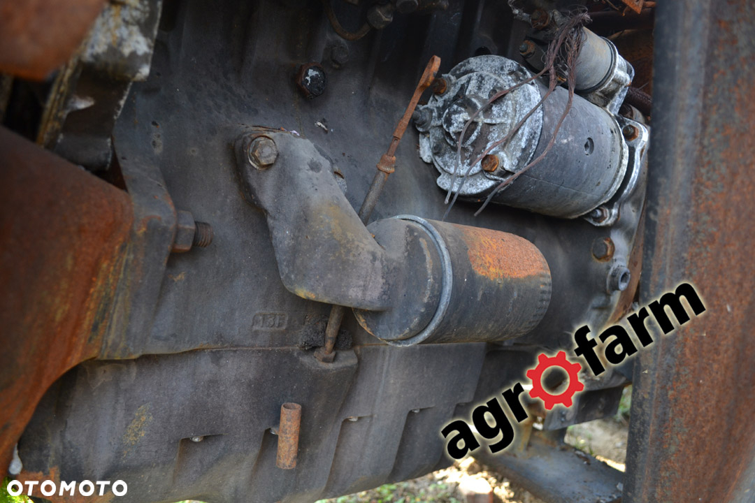 Massey Ferguson 375 390 silnik oś most skrzynia zwolnica felga koła - 3