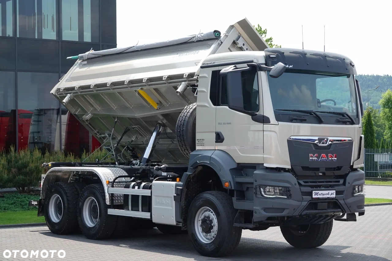 MAN TGS 33.480 / 6X6 / WYWROTKA 3 STRONNA / BORDMATIC / KH KIPPER / AUTOMAT / HARDOX  / BOGATA OPCJA / FABRYCZNIE NOWY / 2025 - 8