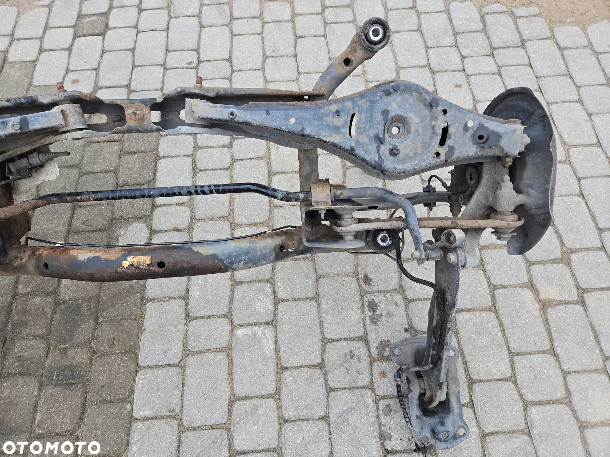 WÓZEK SANKI TRAWERS TYŁ VW AUDI SKODA SEAT - 5