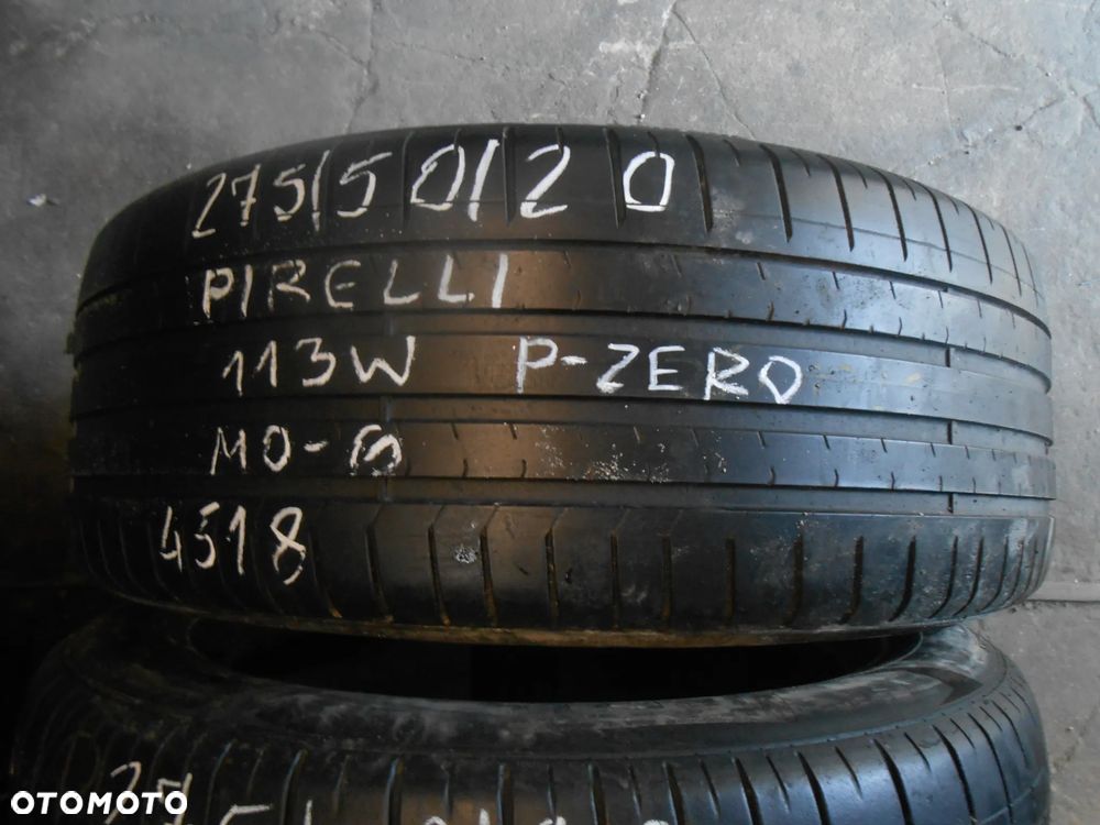 OPONY 275/50R20 PIRELLI PZERO MO S DOT 4518 6.1MM - 2