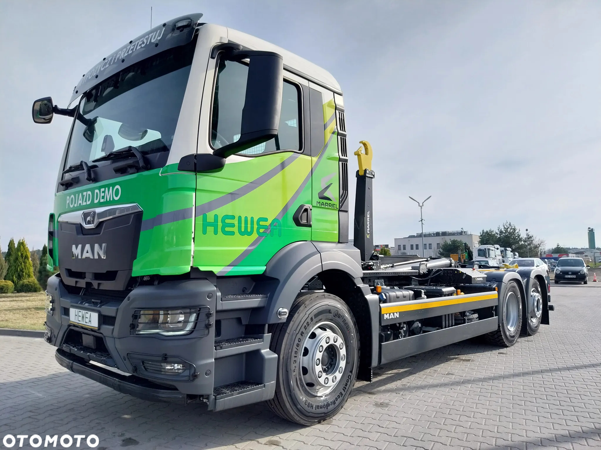 MAN TGS 26.440 6x2-4 Hakowiec MARREL 20t udźwigu - 7