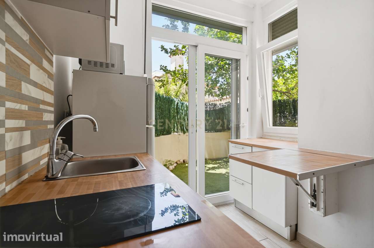 Apartamento T1 Renovado c/ Logradouro - Ajuda, Um verdadeiro luxo em L - Grande imagem: 3/26
