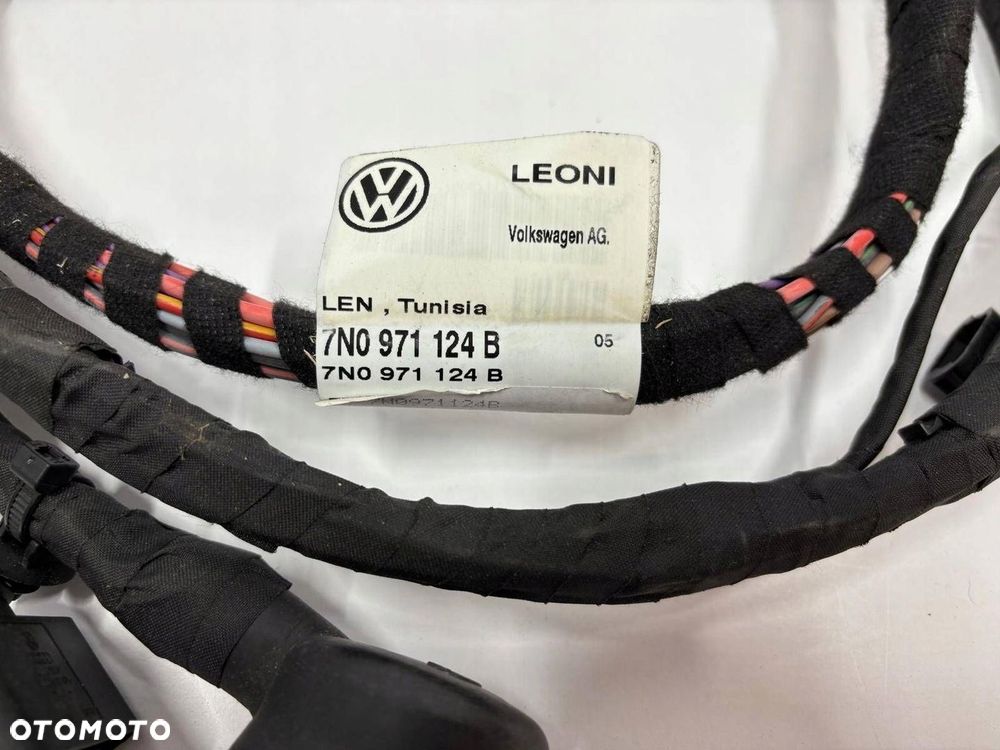 Volkswagen VW Sharan 7N0 wiązka elektryczna haka holowniczego tył 7N0971124 - 3