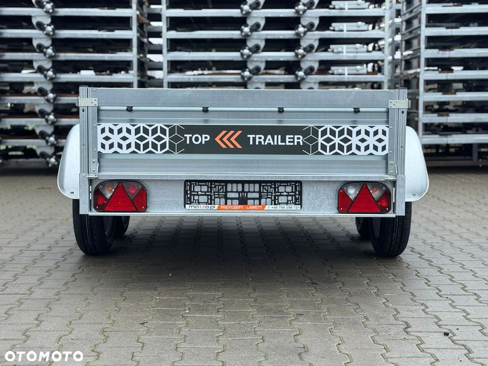 MAZZO DOSTAWA! Przyczepa Top Trailer TT25/2 251x135x37cm DMC750 kg SPAWANA! kat. B, MOCNA! PROMOCJA CENOWA! - 4