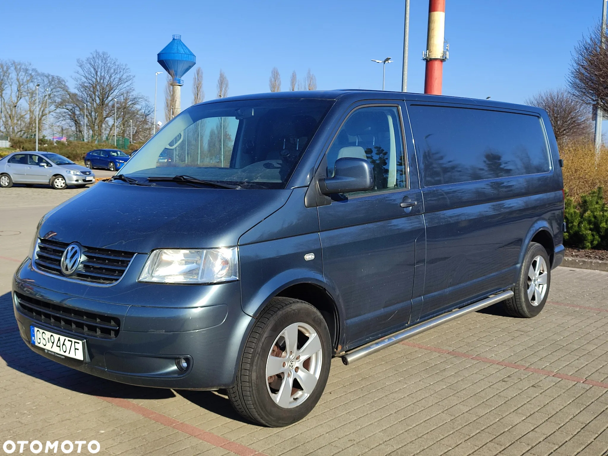 Volkswagen T5 Long L2H1 2.5TDI Klima, Alu, Skrzydełka, Podłokietniki, Po pełnym serwisie - 3
