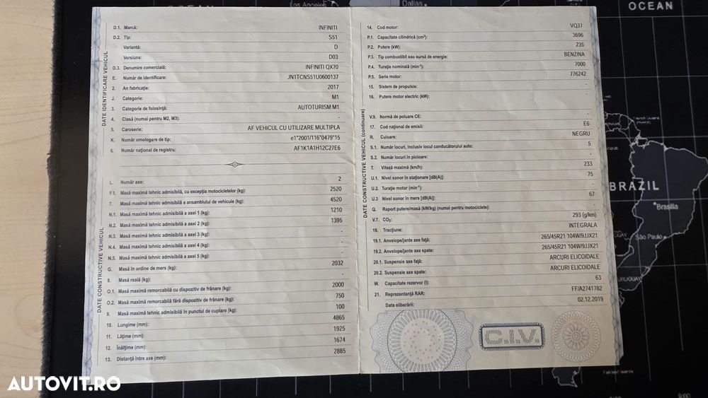 Infiniti QX70 3.7 AWD Aut. S Premium - 20