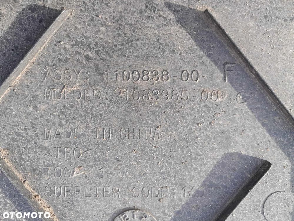 PŁYTA POD ZDERZAK TESLA III 3 SPOILER OSŁONA ŁADNA - 3