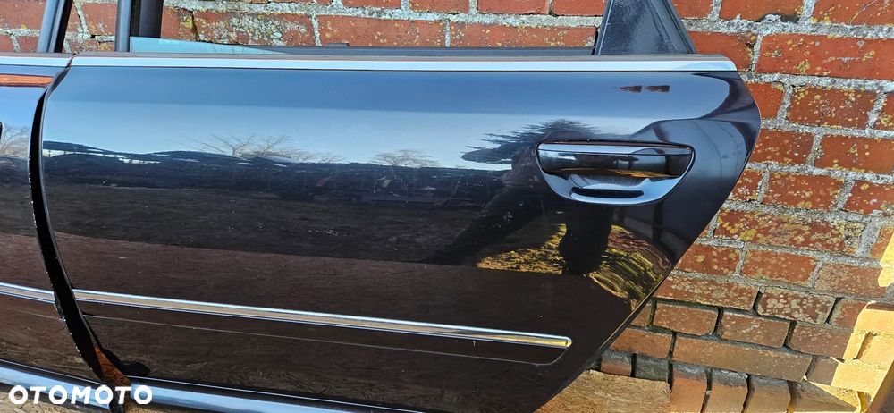 Audi A8 D3 LIFT Drzwi Przód lewy Przednie lewe Drzwi Tył lewy Tylne lewe EUROPA KOLOR CZARNY LZ9Y - 16
