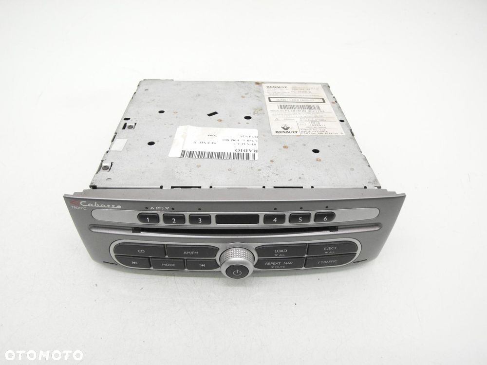 RADIO RENAULT SCENIC II 8200562764C + KOD - 1