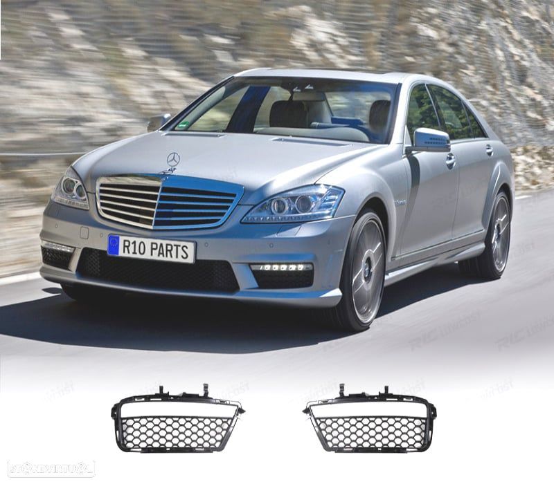GRELHAS DE NEVOEIRO MERCEDES CLASSE S W221 05-12 LOOK AMG - 1