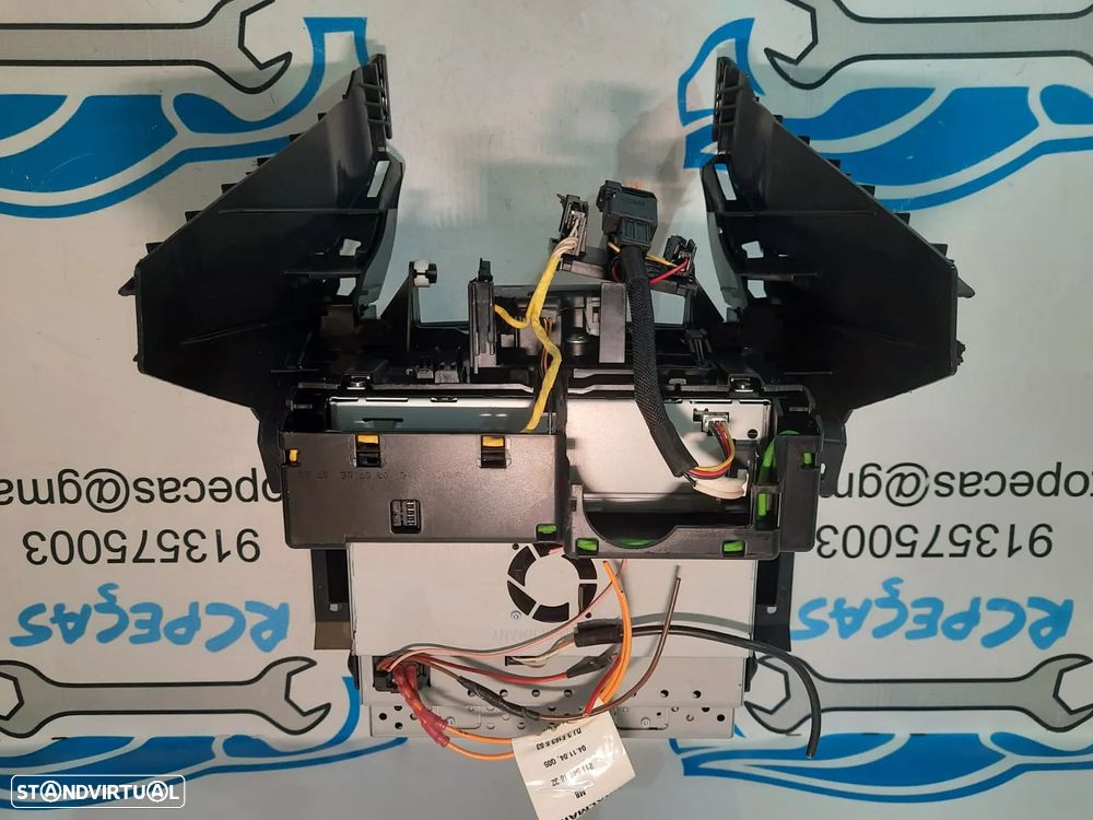 RADIO AUTORADIO LEITOR CD GPS MERCEDES BENZ CLASS CLS C219 W219 A2118203297 2118203297 70230153843843 0153843843 CLASS E W211 DISPLAY COMANDOS COMUTADOR PAINEL CONTROLO COMUNICAÇÃO - 9