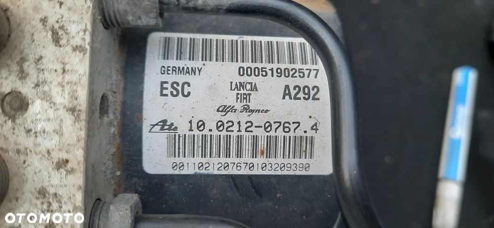 Fiat Doblo 2 Pompa ABS ATE 10.0961-1609.3 10.0619-3828.1 28.5611-3310.3 10.0212-0767.4 Pompa Paliwa Doblo 2 Combo D 0580203040 51827144 - 4