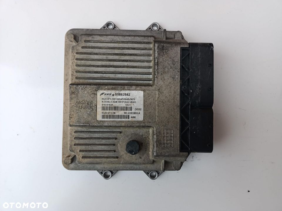 STEROWNIK SILNIKA FIAT DOBLO OPEL COMBO 10- 51862582 - 1