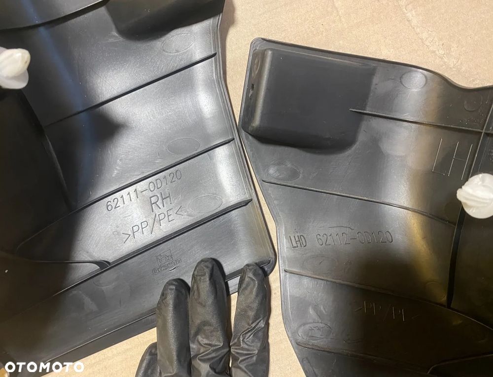 Listwa osłona progu przód prawa lewa 62111-0D120 Toyota Yaris III 2019r. OE - 3