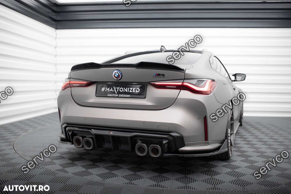 Prelungire difuzor bara spate Bmw M4 G82 M3 G80 2021- v8 Maxton Design - 2
