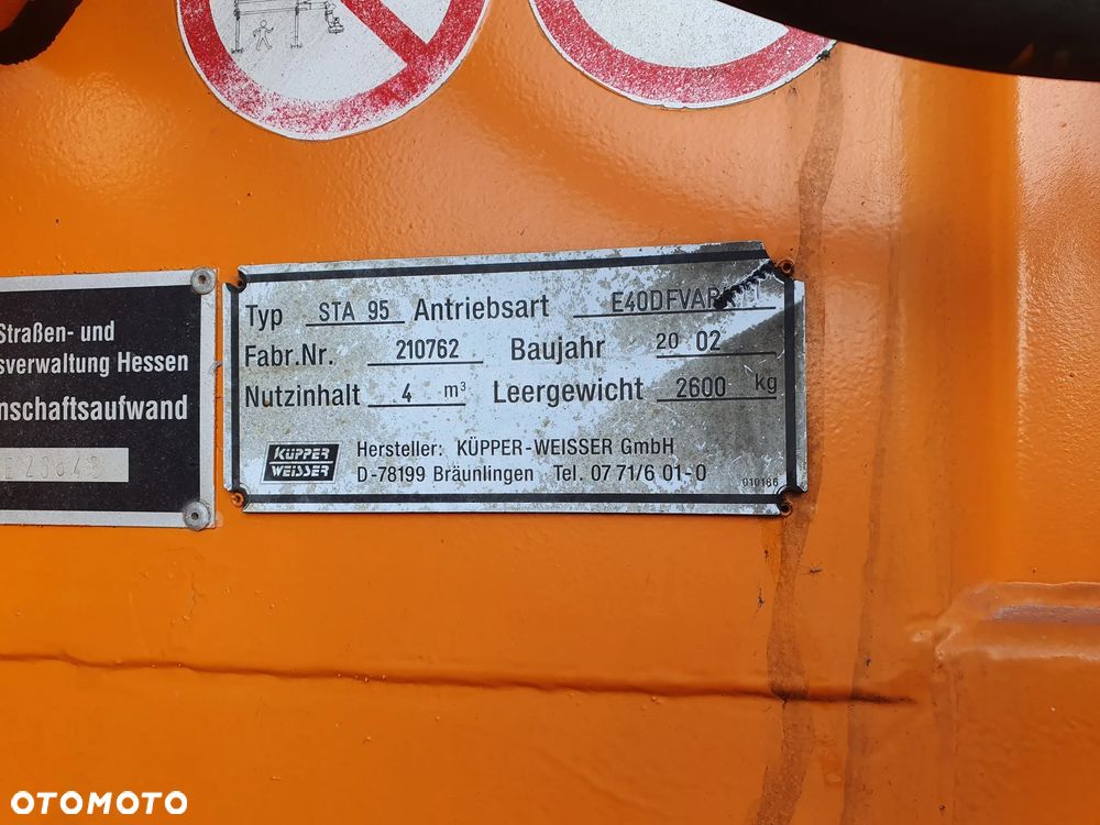 Piaskarka Schmidt Kupper Weiser 5m3 HAK Kubota - 19