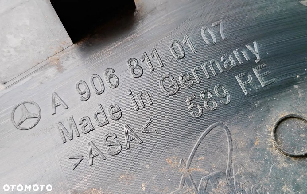 Oryginalny Plastik Trójkąt Na Błotnik Lusterka Prawa Lewa Mercedes Sprinter 906 Volkswagen Crafter - 2