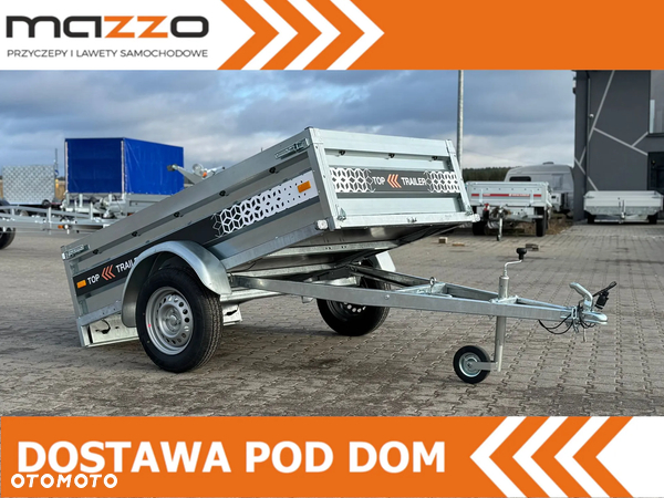 MAZZO TOP TRAILER TT20 MAX Dostawa Przyczepka 202x131x45cm SPAWANA DMC 750kg LEKKA kategoria B MOCNA!