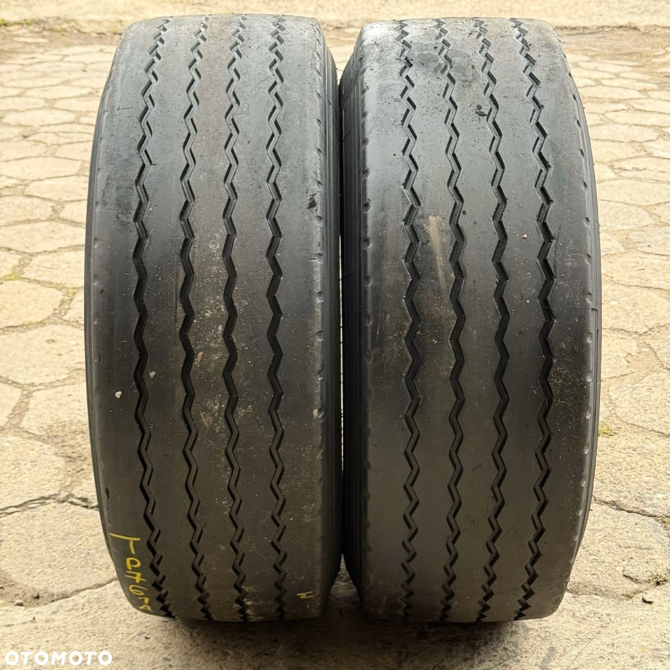 PARA 2 SZTUKI NACZEPA NACZEPOWE 385/65R22.5 GEYERHOSAJA EX-19 TP761A - 1