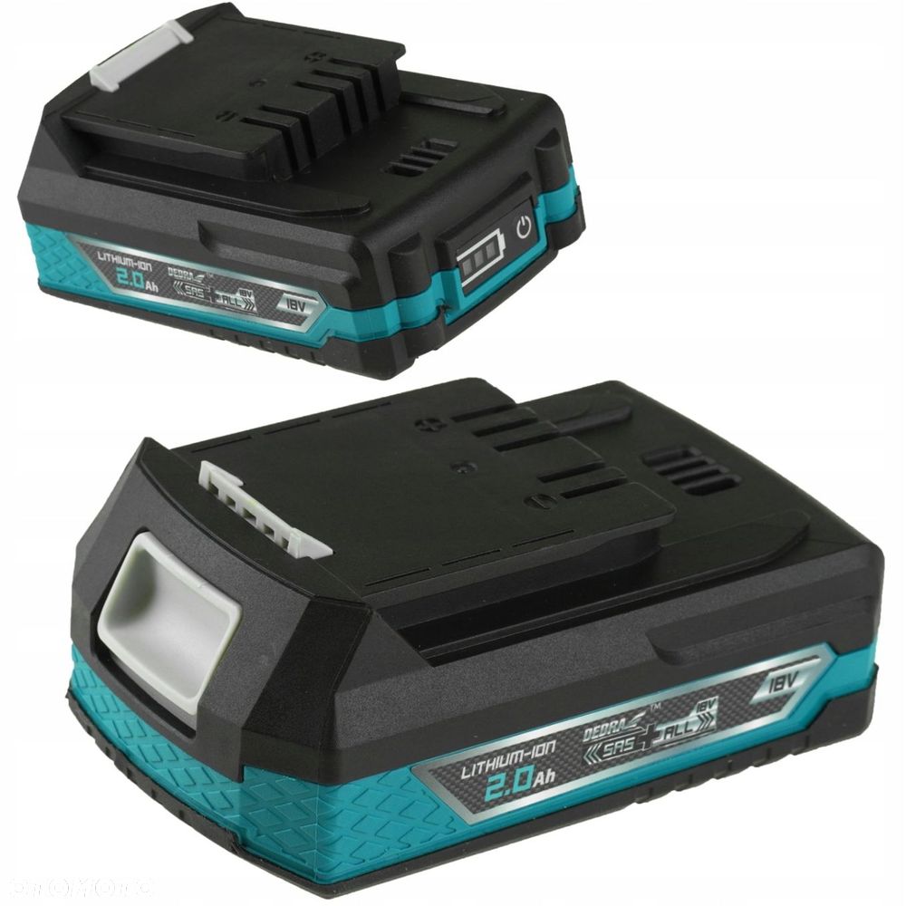 Akumulator Li-Ion Dedra DED7032 18 V 2 Ah - 7