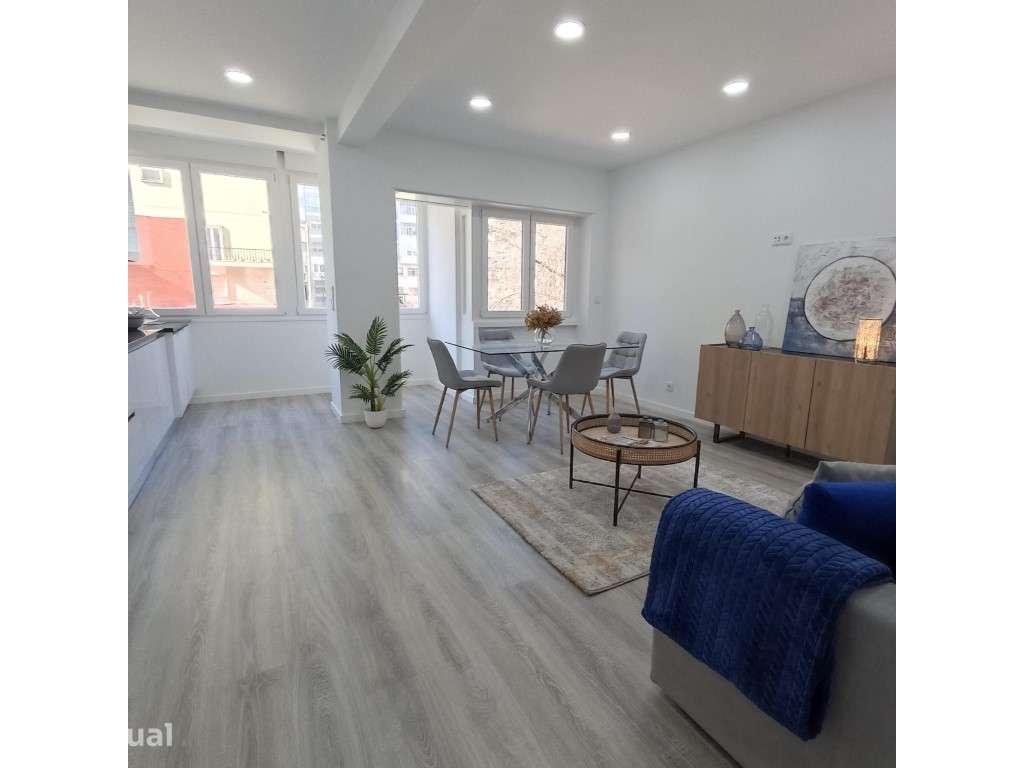 Apartamento T3 Remodelado com Excelentes Áreas - Benfica - Grande imagem: 3/19