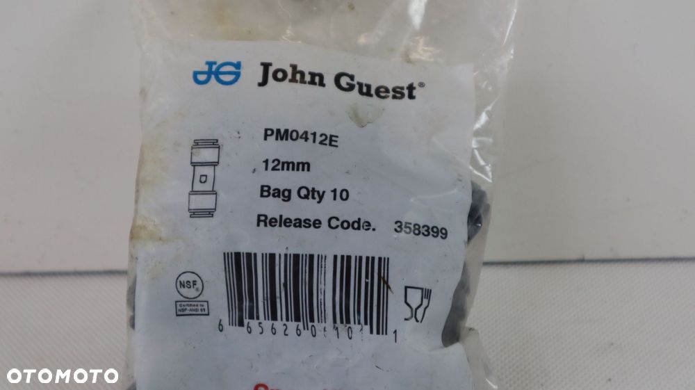 John Guest 10 SZT ZŁĄCZKA PROSTA WODY ø 12MM PM0412E - 6